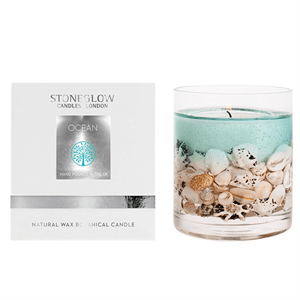 Stoneglow Natural Wax Scented Candle & Gel Tumbler